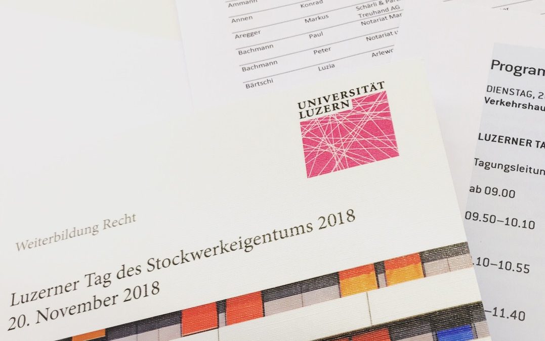 Neuerungen im Stockwerkeigentum