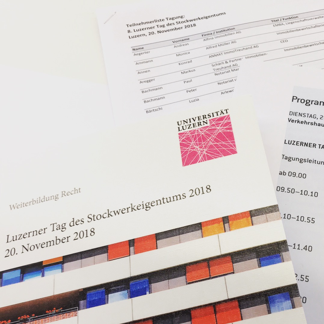 Neuerungen im Stockwerkeigentum